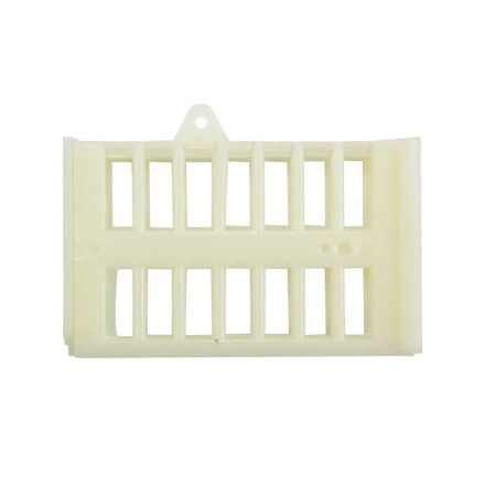Good Land Bee Supply GLQCAGE-W Queen Bee Cage White Plastic - 2" x 1" x 3/4"